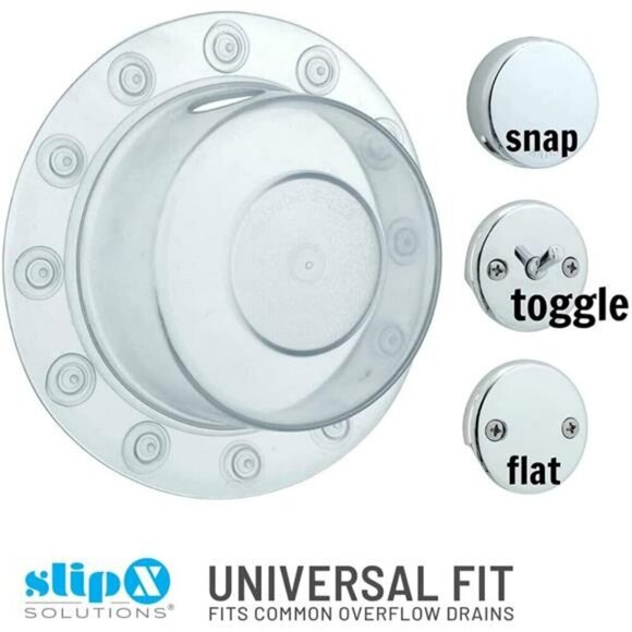 Bottomless Bath Overflow Drain Cover for Tub Spa & Bath Accessories Drain Block - Picture 6 of 7